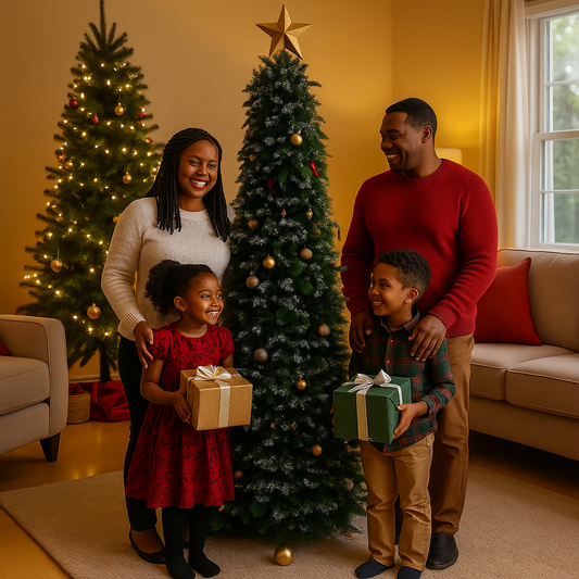 The Cambridge Fir | 5ft Premium Artificial Christmas Tree | Hand-Finished UK Design